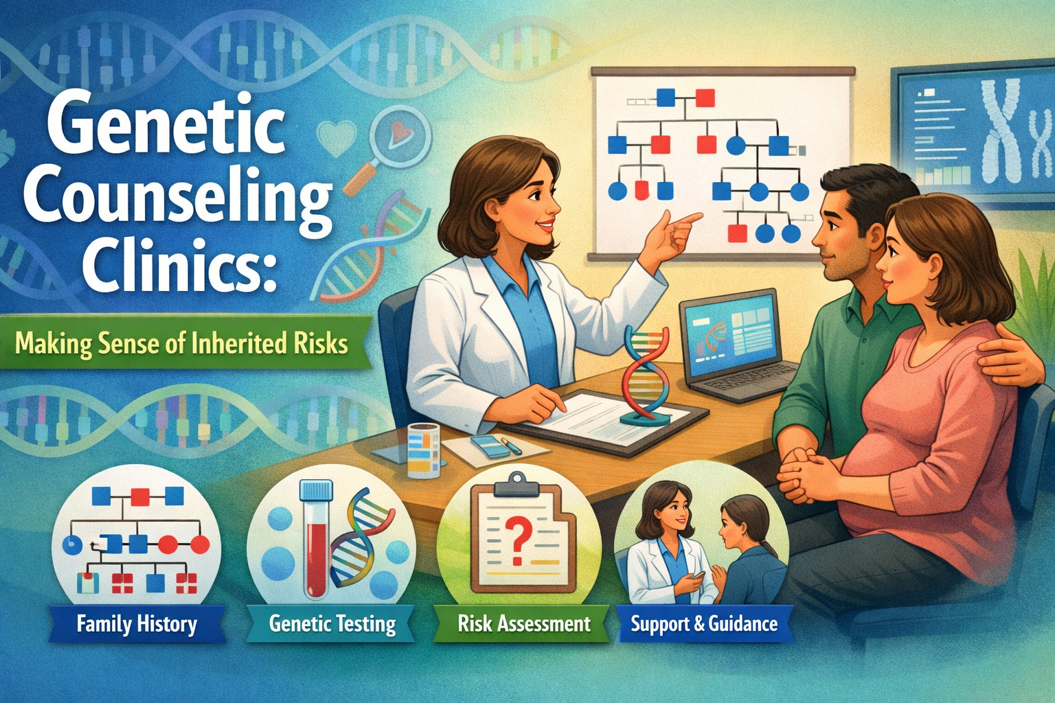 Genetic Counseling Clinics: Making Sense of Inherited Risks