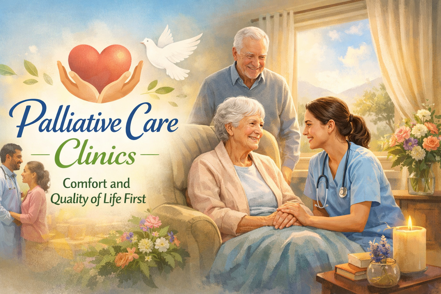 Palliative Care Clinics: Comfort and Quality of Life First