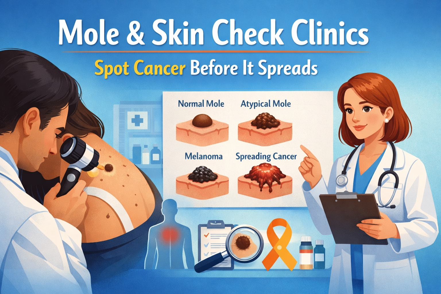 Mole and Skin Check Clinics: Spot Cancer Before It Spreads