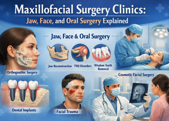 Maxillofacial Surgery Clinics: Jaw, Face, and Oral Surgery Explained