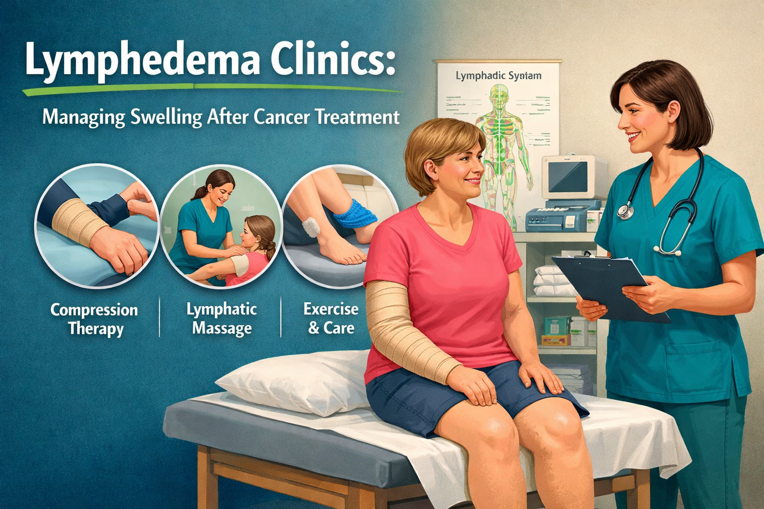 Lymphedema Clinics: Managing Swelling After Cancer Treatment