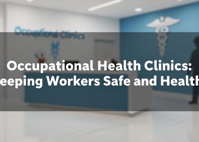 Occupational Health Clinics: Keeping Workers Safe andHealthy