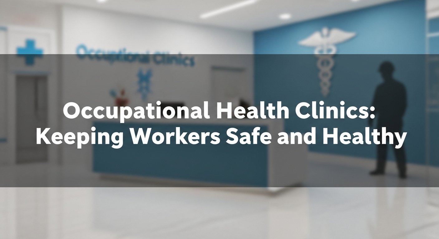Occupational Health Clinics: Keeping Workers Safe andHealthy